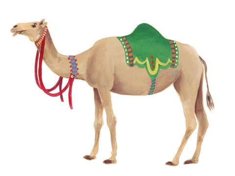 Framed Festival Animal I Print