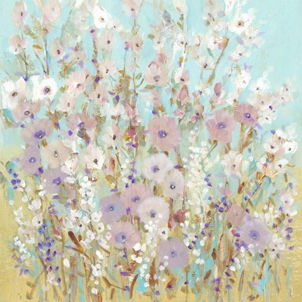 Framed Mixed Flowers I Print