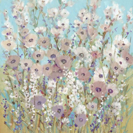 Framed Mixed Flowers II Print