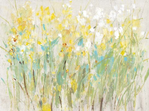 Framed Floral Cluster II Print