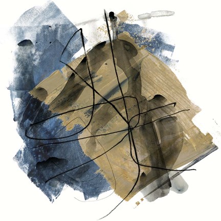 Framed Blue Crew I Print