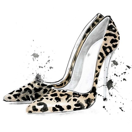 Framed Glamourous III Print