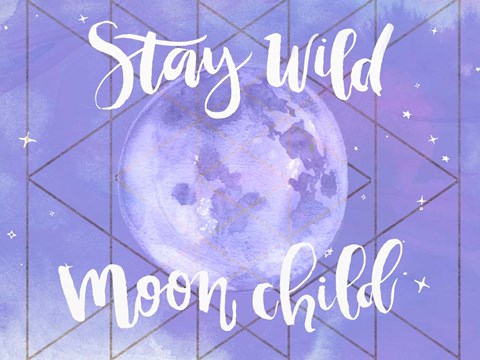 Framed Moon Child II Print