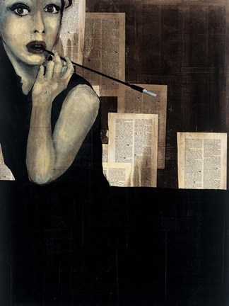 Framed Mrs. Hollywood Print