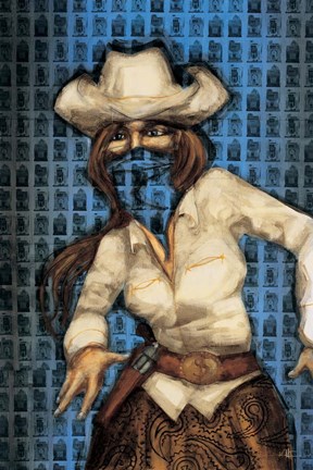 Framed Bandita Print