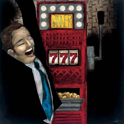 Framed Jackpot Print