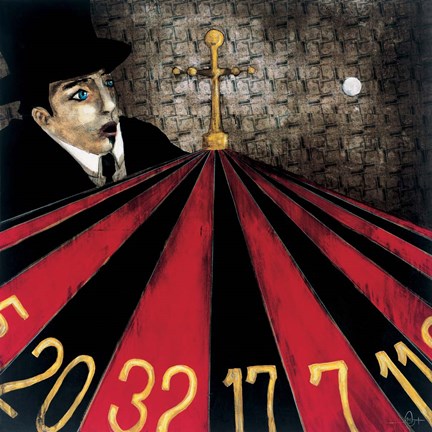 Framed Spinning out of Control Print