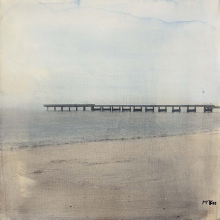 Framed Venice Pier II Print