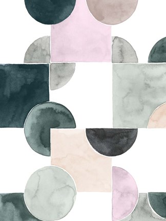 Framed Muted Mystery IV Print