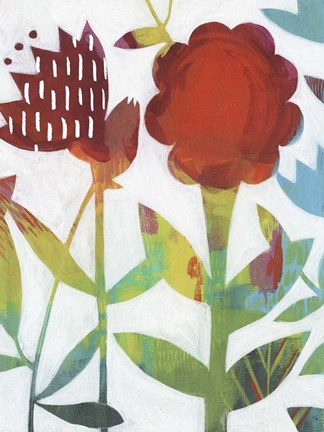 Framed Vibrancy I Print