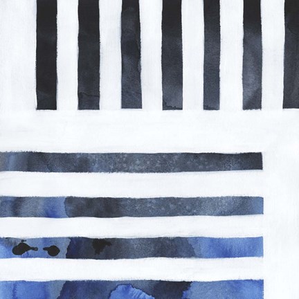 Framed Blue Screen IV Print