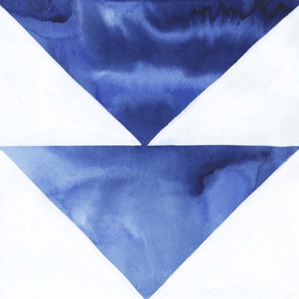 Framed Blue Screen VI Print