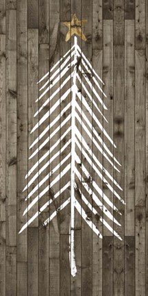 Framed Wooded Whimsy I Print