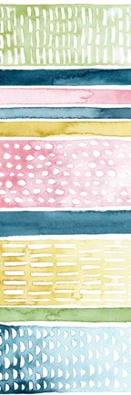 Framed Pastel Strata II Print