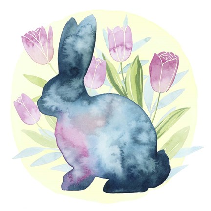 Framed Tulip Easter I Print