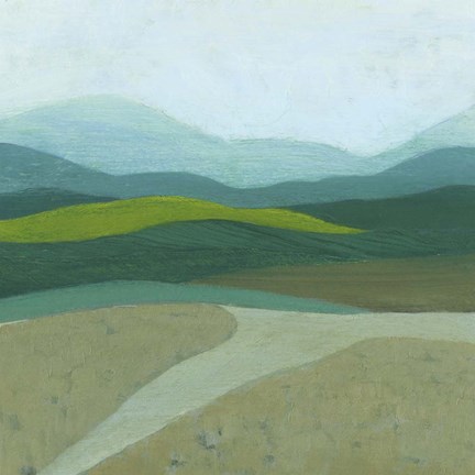 Framed Blue Mountains II Print