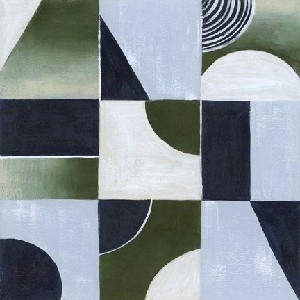 Framed Crop Circles II Print