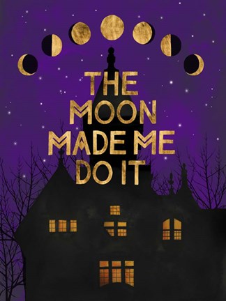 Framed Hallow's Eve I Print