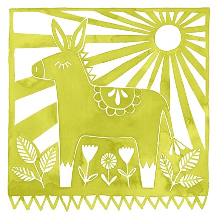 Framed Dia de Fiesta II Print