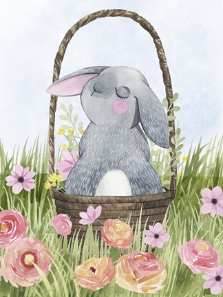 Framed Somebunny Love II Print