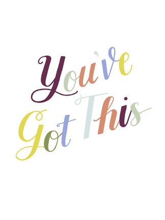 Framed Be Yourself II Print