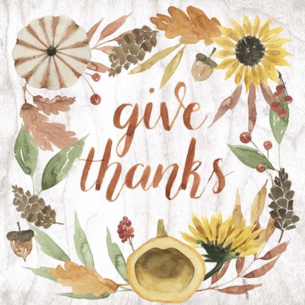 Framed Modern Cornucopia I Print