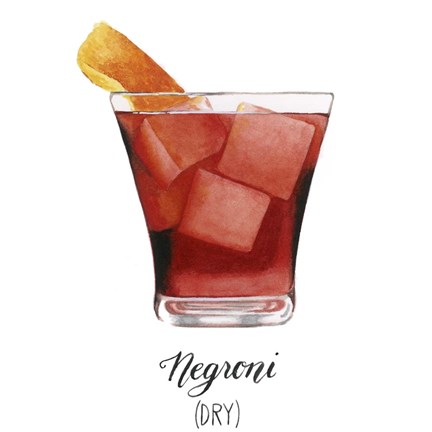 Framed Classic Happy Hour IV Print