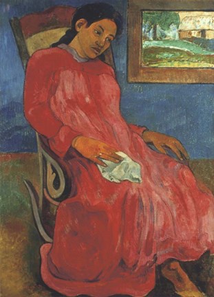 Framed Reverie, 1891 Print