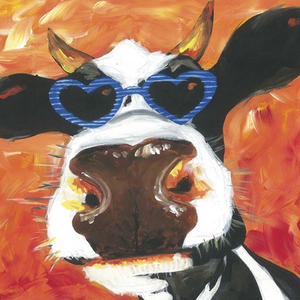 Framed Dapper Animal V Print