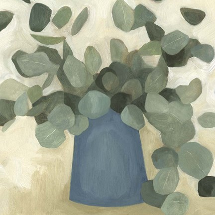 Framed Greenery Still Life VI Print