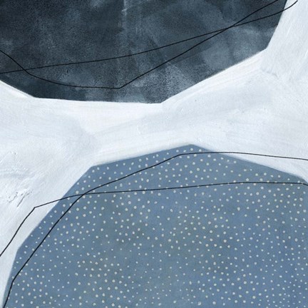 Framed Adjacent Abstraction I Print