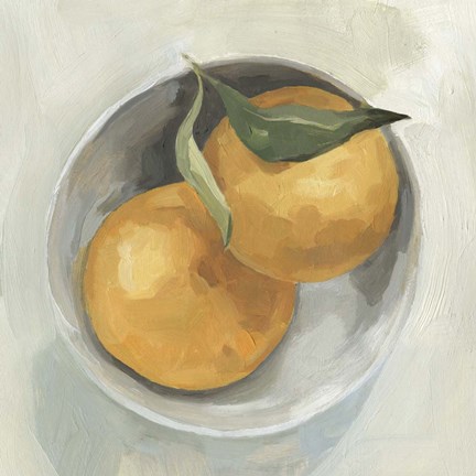 Framed Fruit Bowl II Print