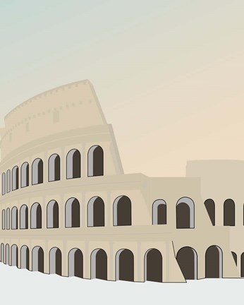 Framed Travel Europe--Rome Print