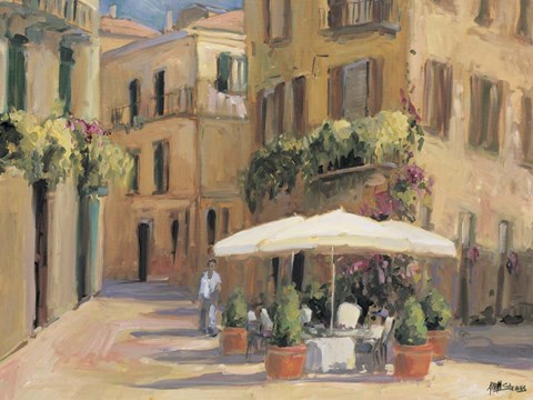 Framed Cafe Bordeaux Print