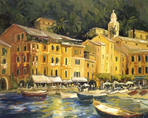 Framed Scenic Italy II Print