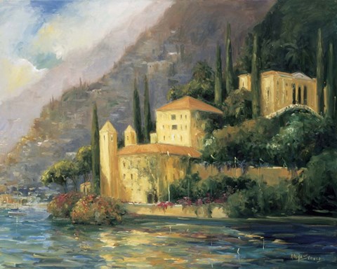 Framed Scenic Italy III Print