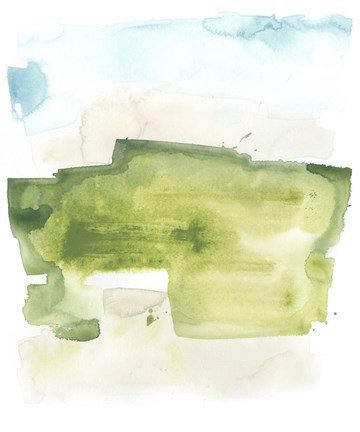 Framed Liquid Valley II Print