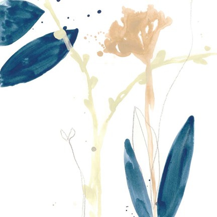 Framed Botany Gesture VII Print