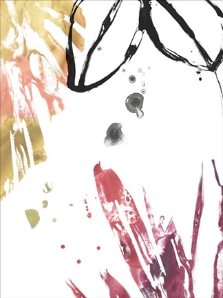 Framed Tropical Moderne IV Print