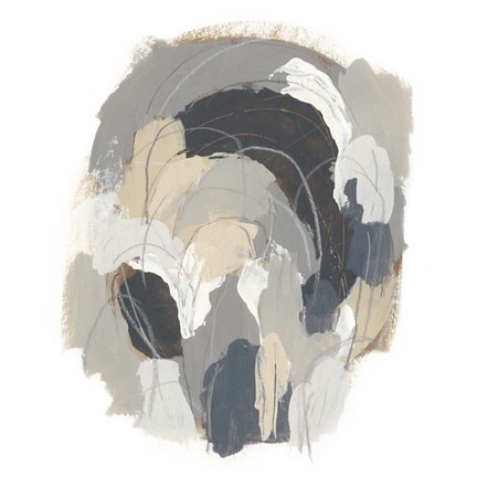 Framed Neutral Vortex I Print