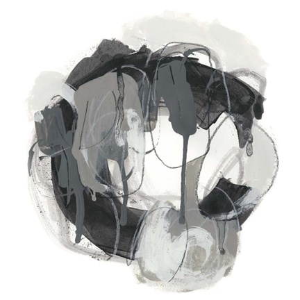 Framed Obsidian Arc II Print