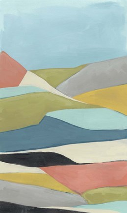 Framed Geoscape II Print