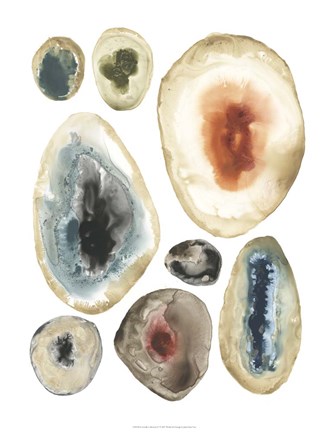 Framed Geode Collection IV Print