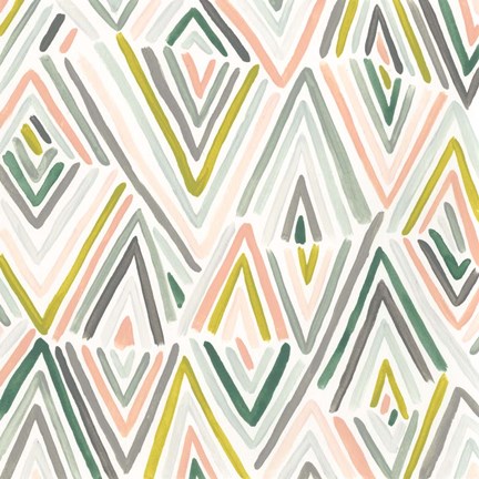 Framed Tropic Tribal IV Print