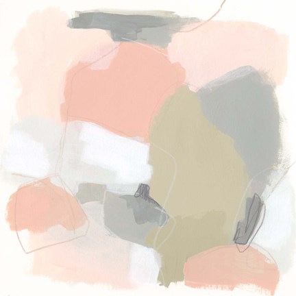 Framed Pink Cloud III Print