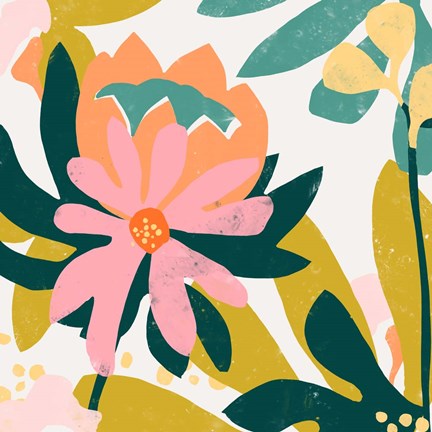 Framed Cut Paper Garden IV Print