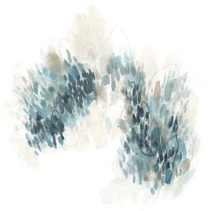 Framed Pixel Vista I Print