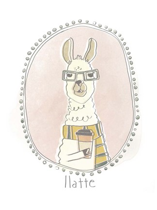 Framed Caffeinated Cutie II Print