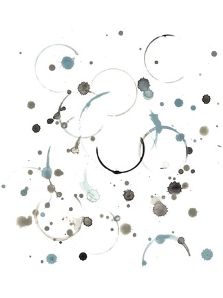 Framed Liquid Orbit II Print