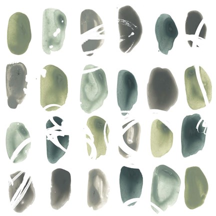 Framed Rune Stone II Print